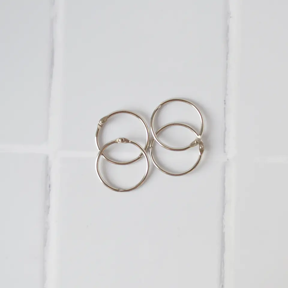 Set de Argollas de encuadernación   1