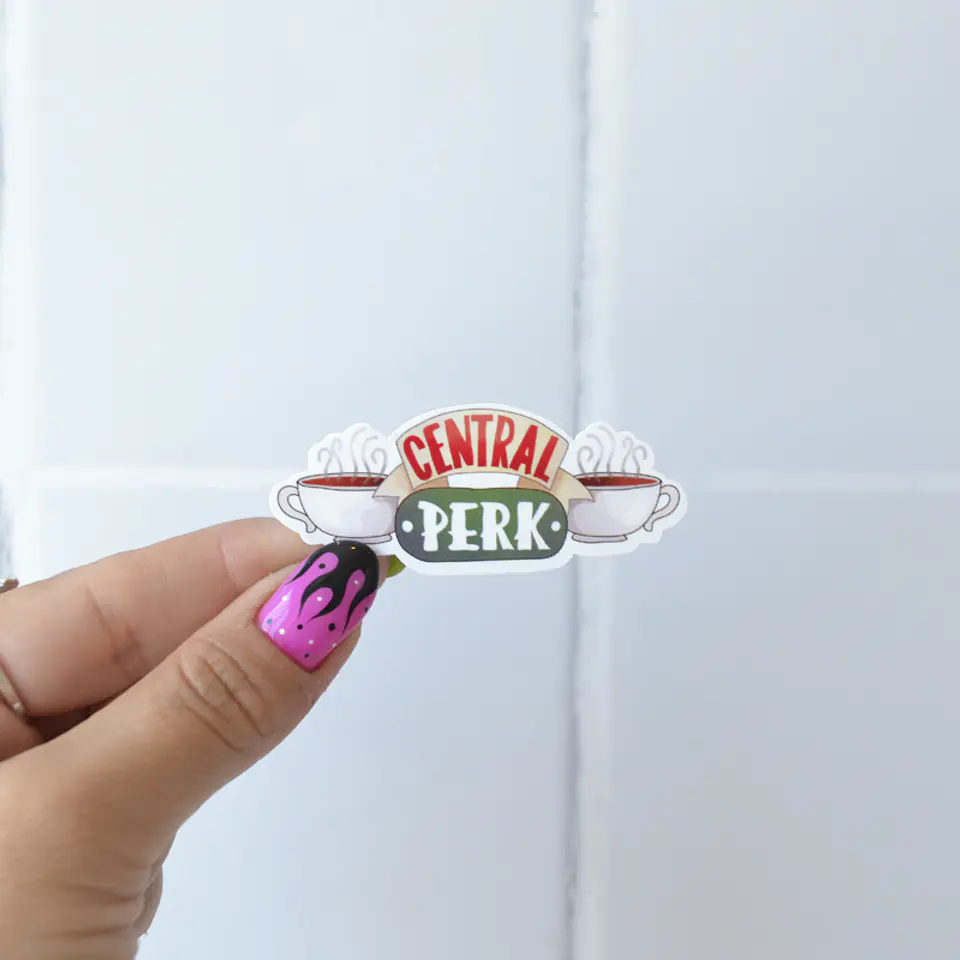 Sticker Central Perk Friends 1