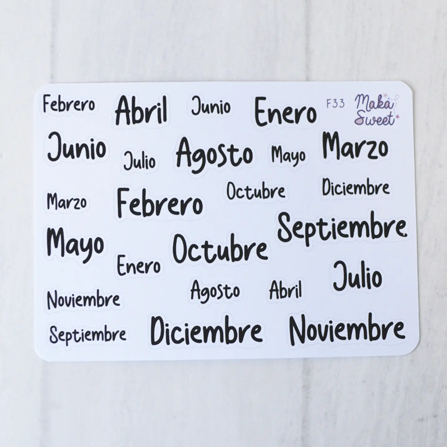 F 33 Meses  1