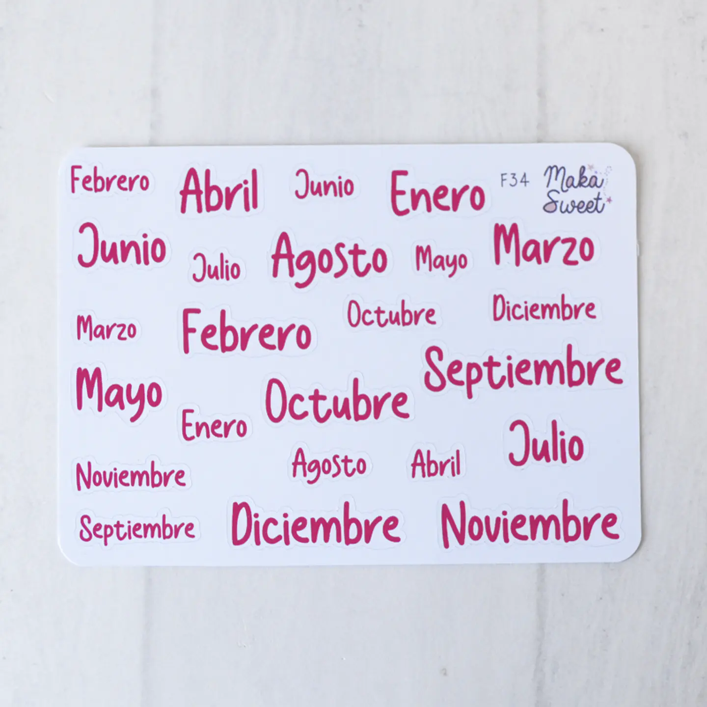 F 34 Meses Magenta 1