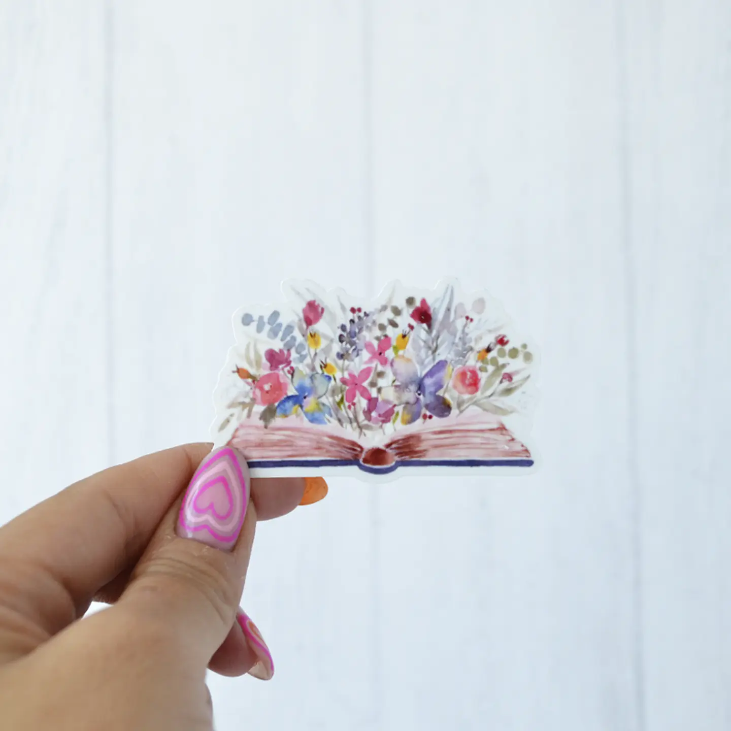 Sticker Libro Flores 1
