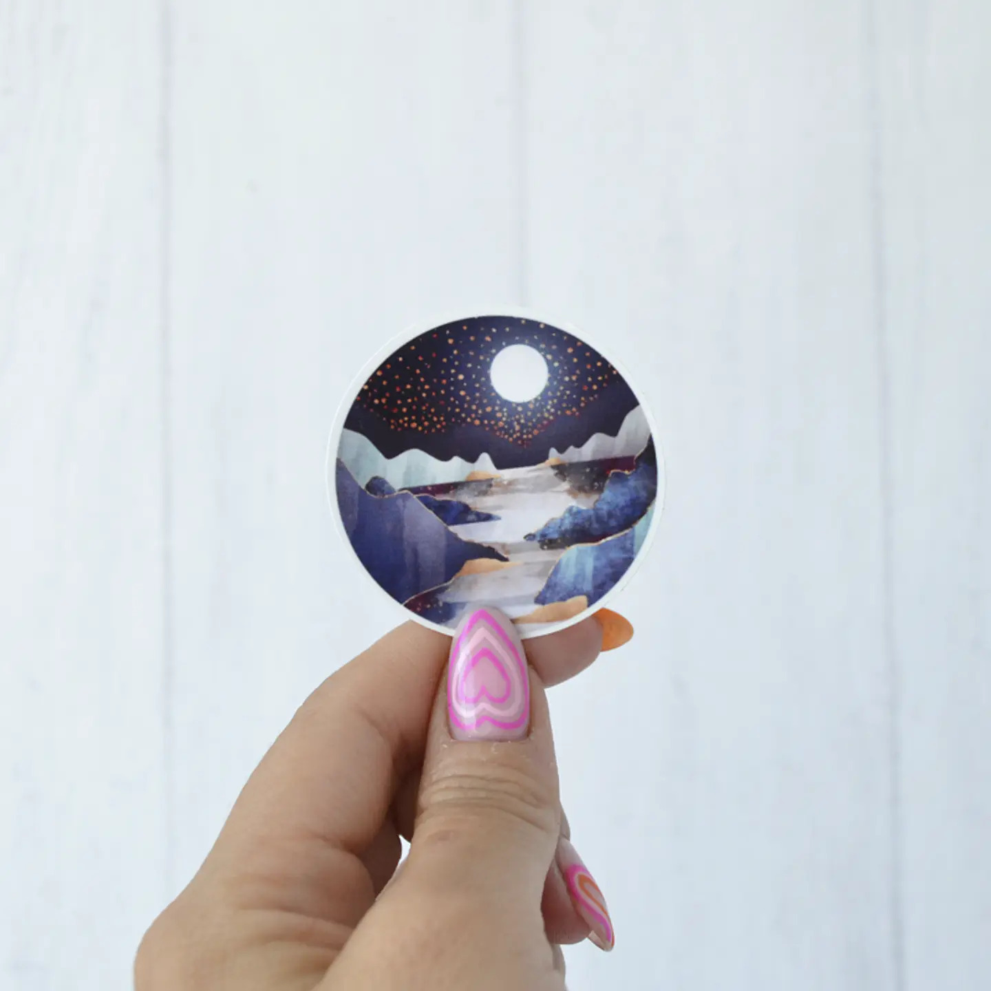 Sticker Noche Luna llena 1