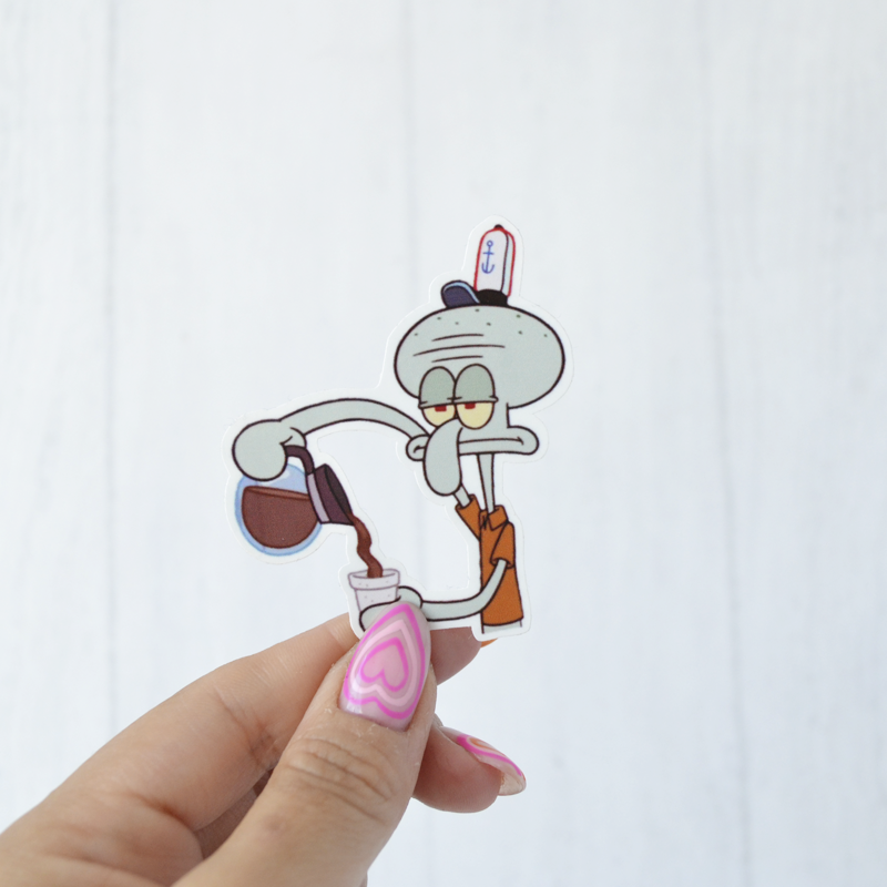 Sticker Calamardo Bob Esponja