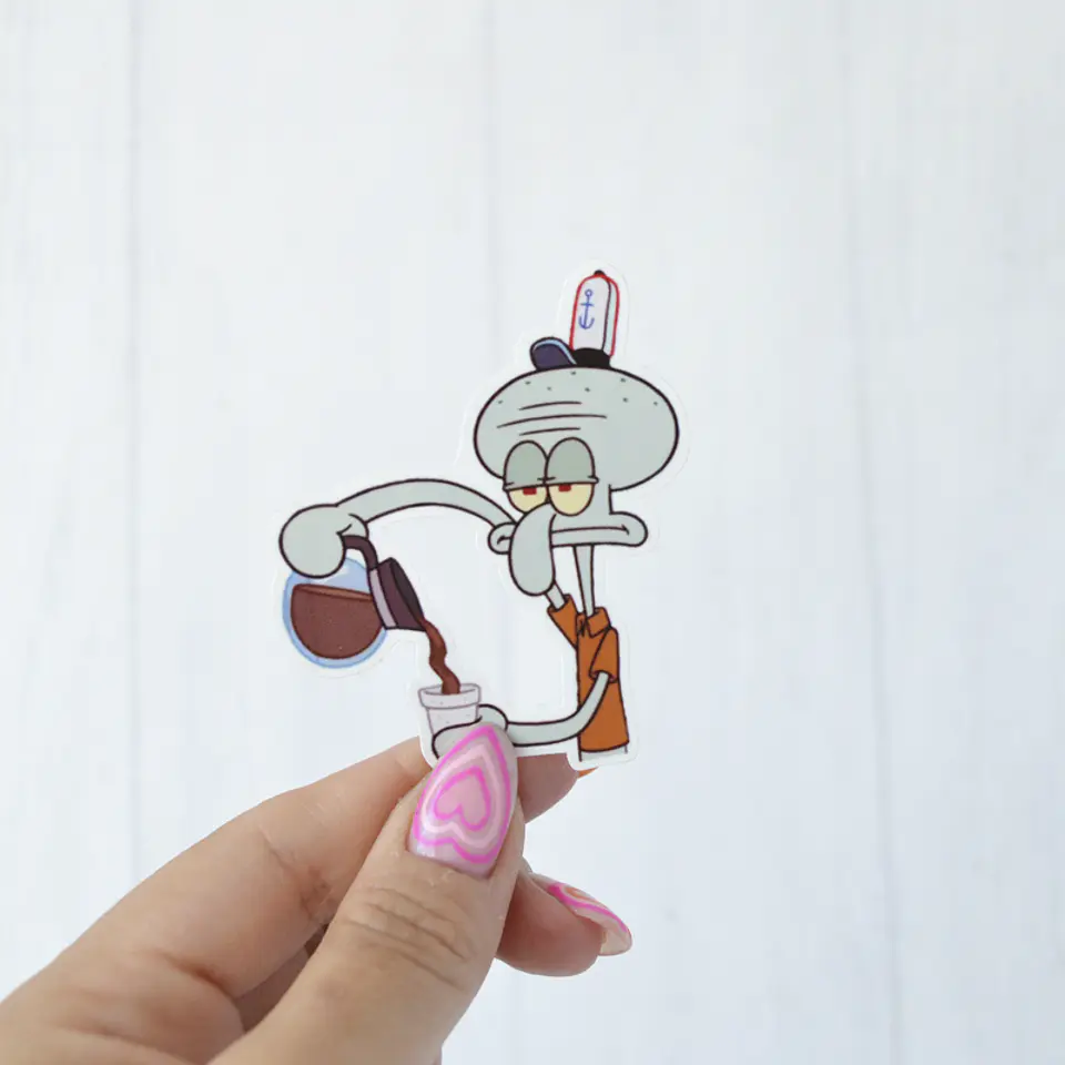Sticker Calamardo Bob Esponja 1