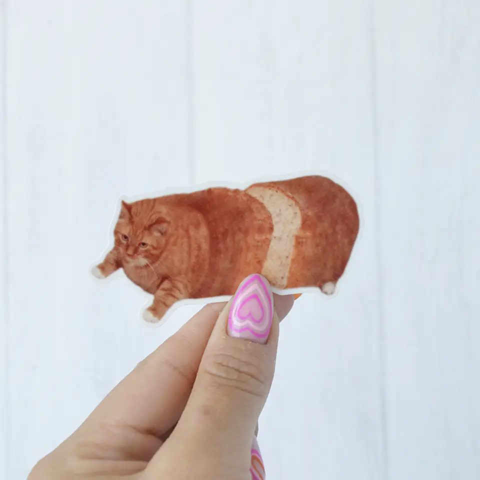 Sticker Gato Pan 1