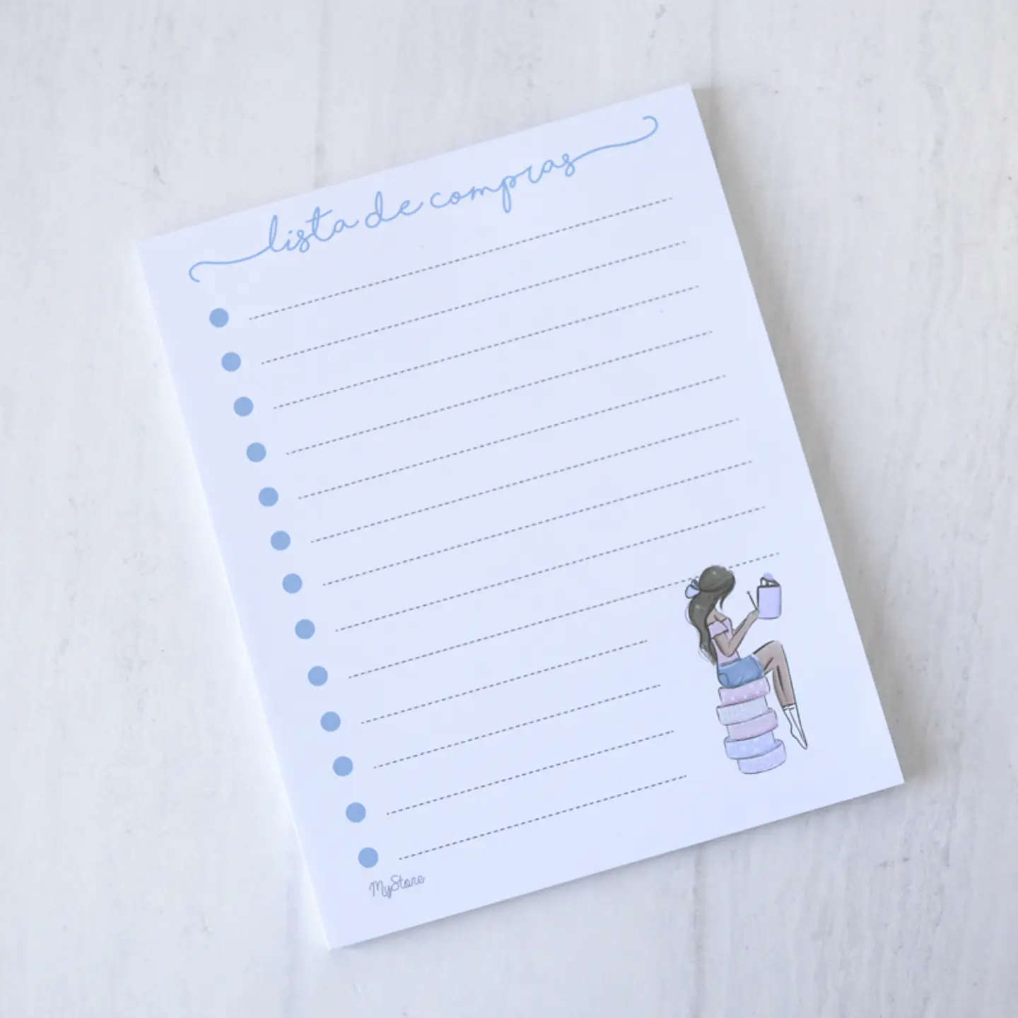 Lista de Compras Chica Planner  1