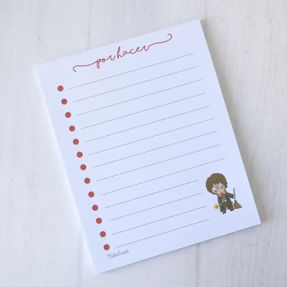 Lista Por hacer Harry Potter 1