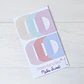 Divisores Reutilizables Grid Pastel - Miniatura 1