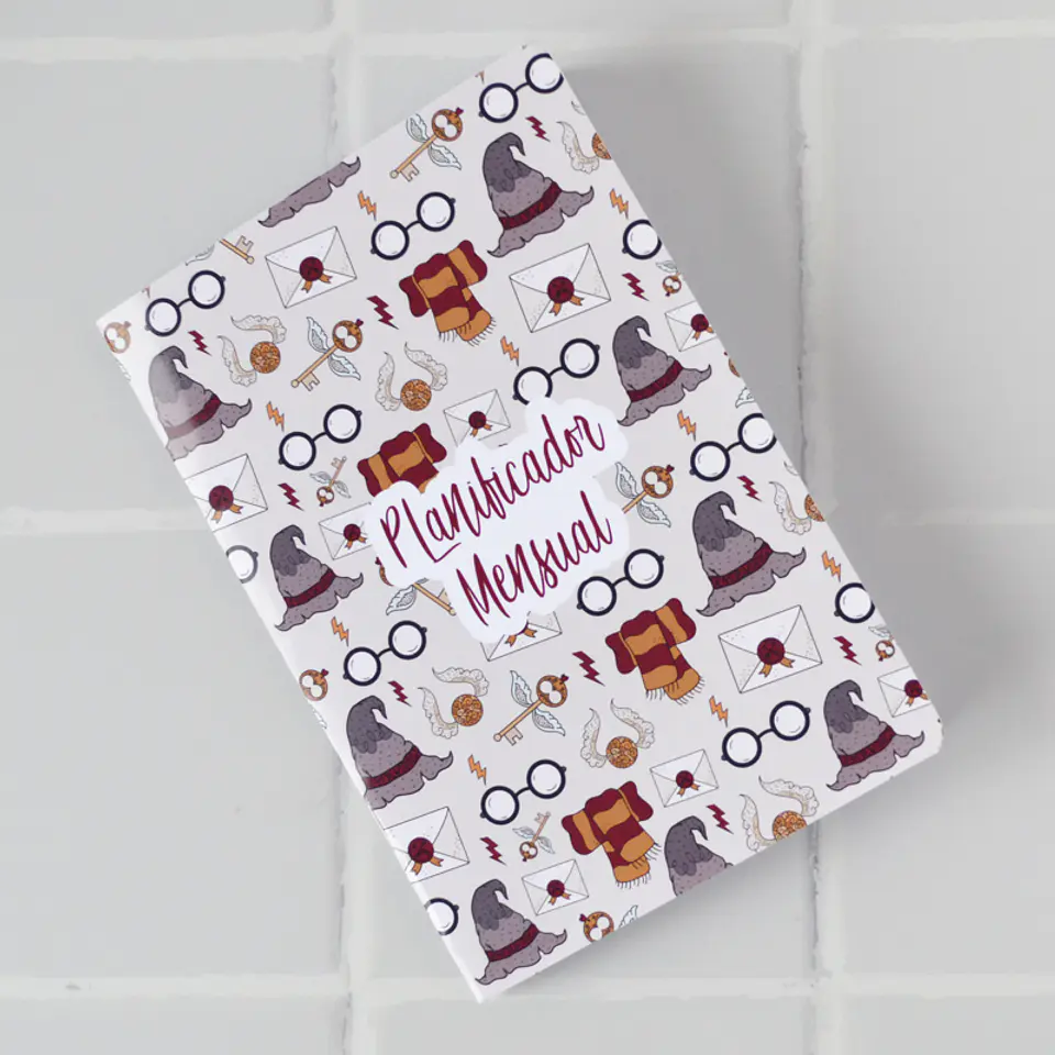 B6 Planificador Mensual Harry Potter 1