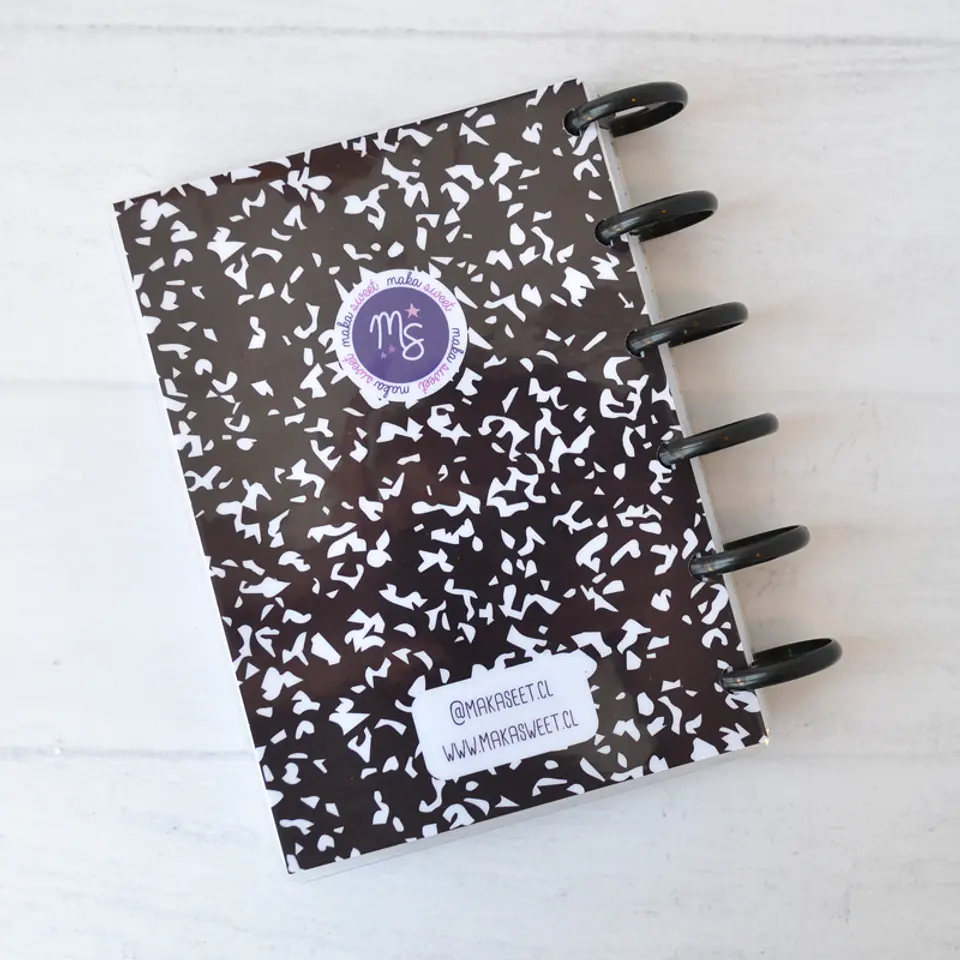 Cuaderno Composición Negro a6 2