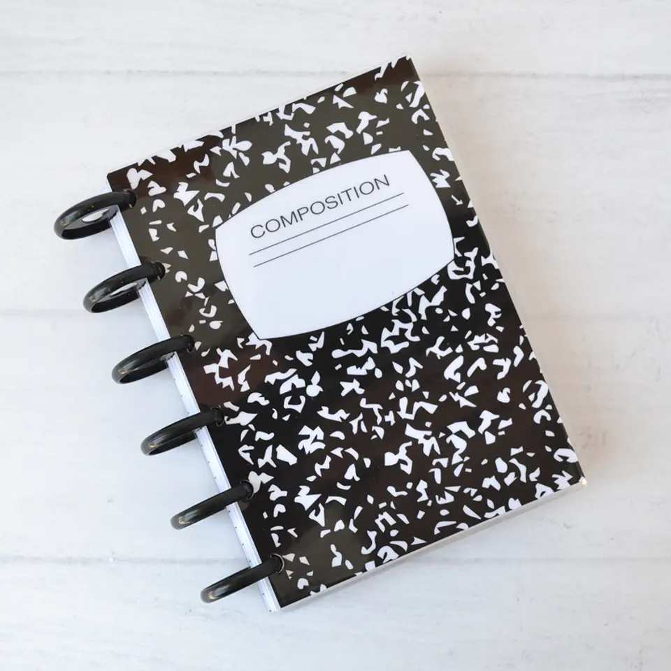 Cuaderno Composición Negro a6 1
