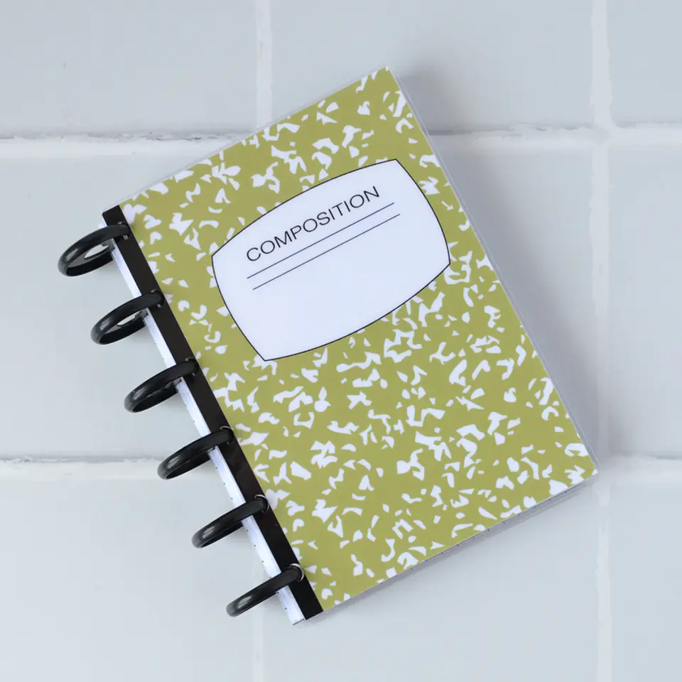 Cuaderno Composición Verde a6 1