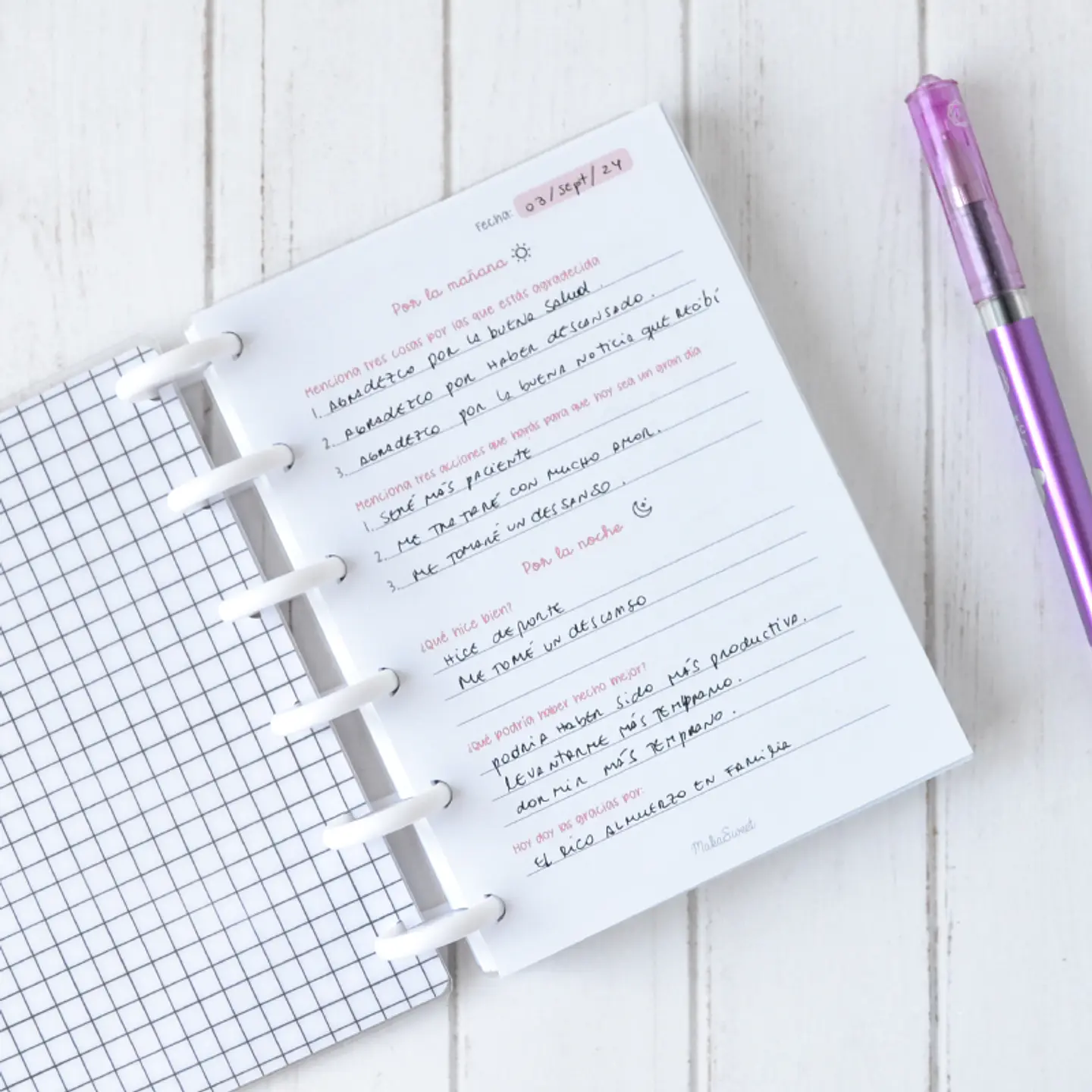 Cuaderno de Gratitud 3