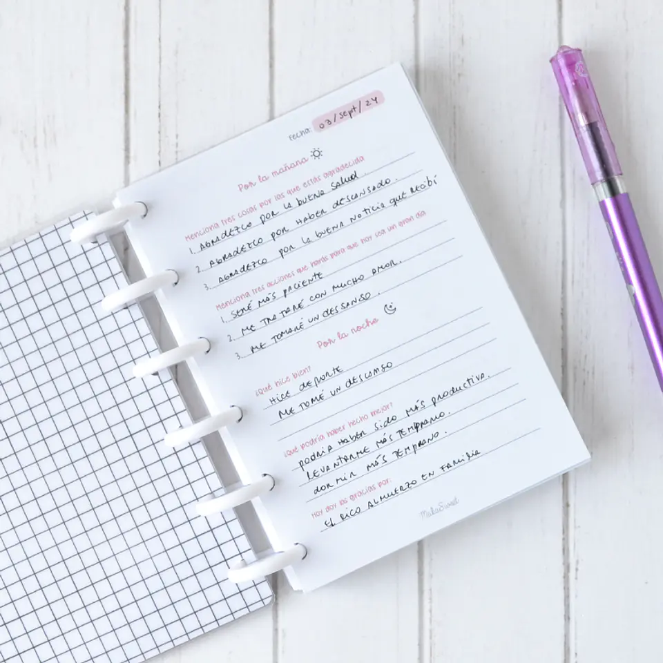 Cuaderno de Gratitud 3