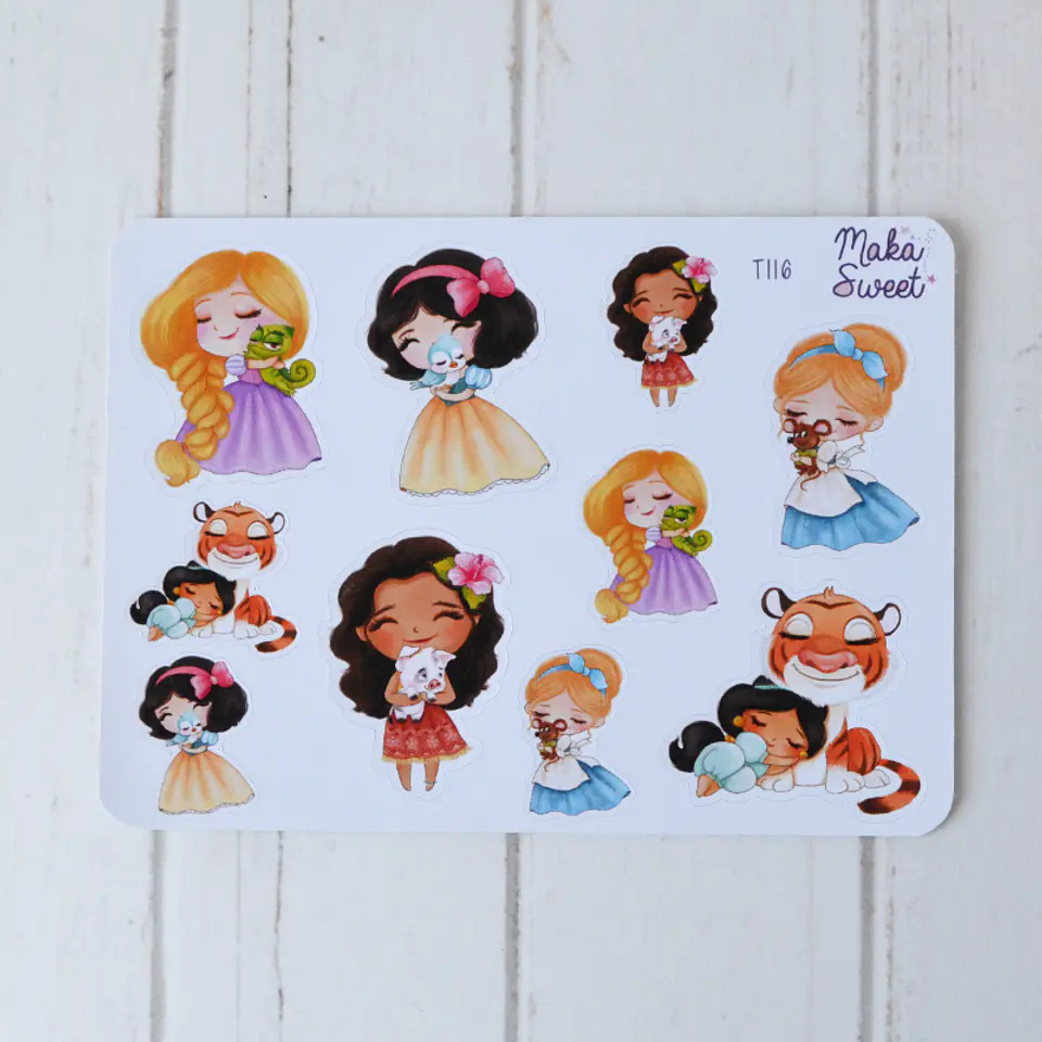 T 116 Princesas Disney Mascotas 1