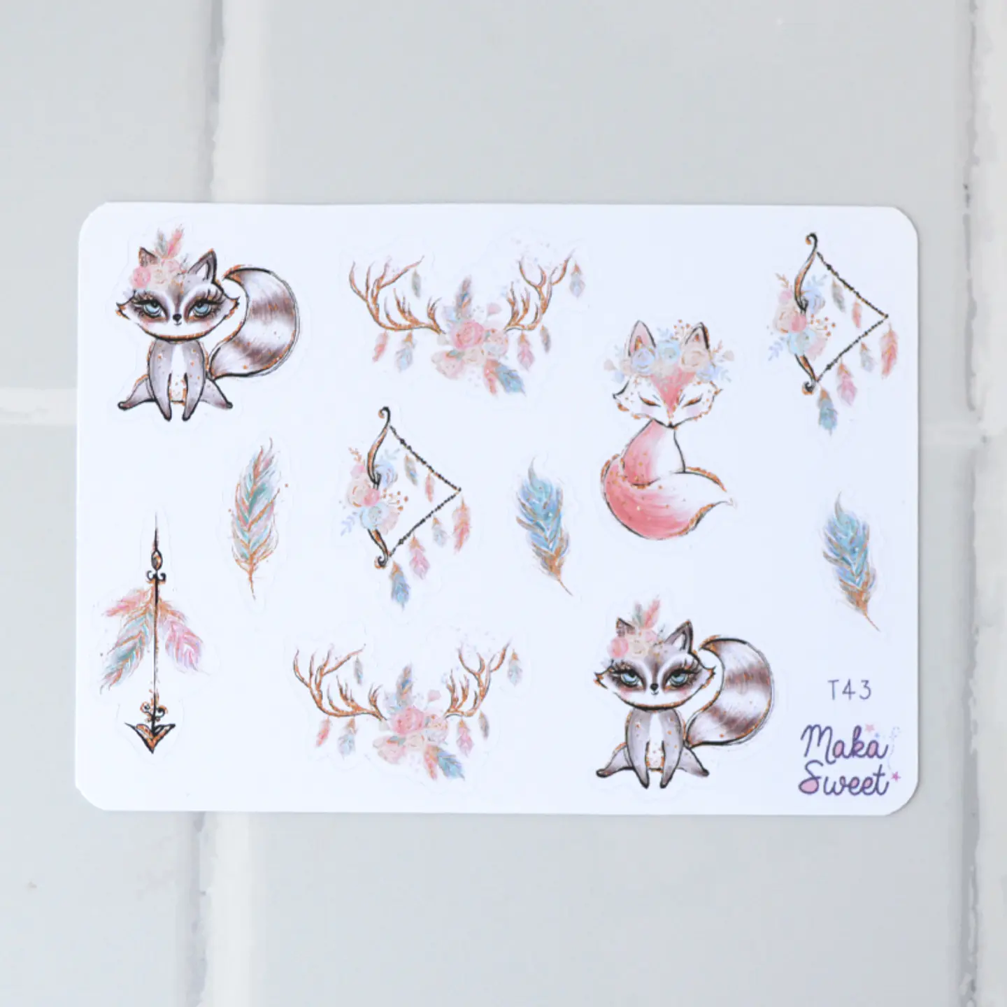 T 43 Animales Boho 1