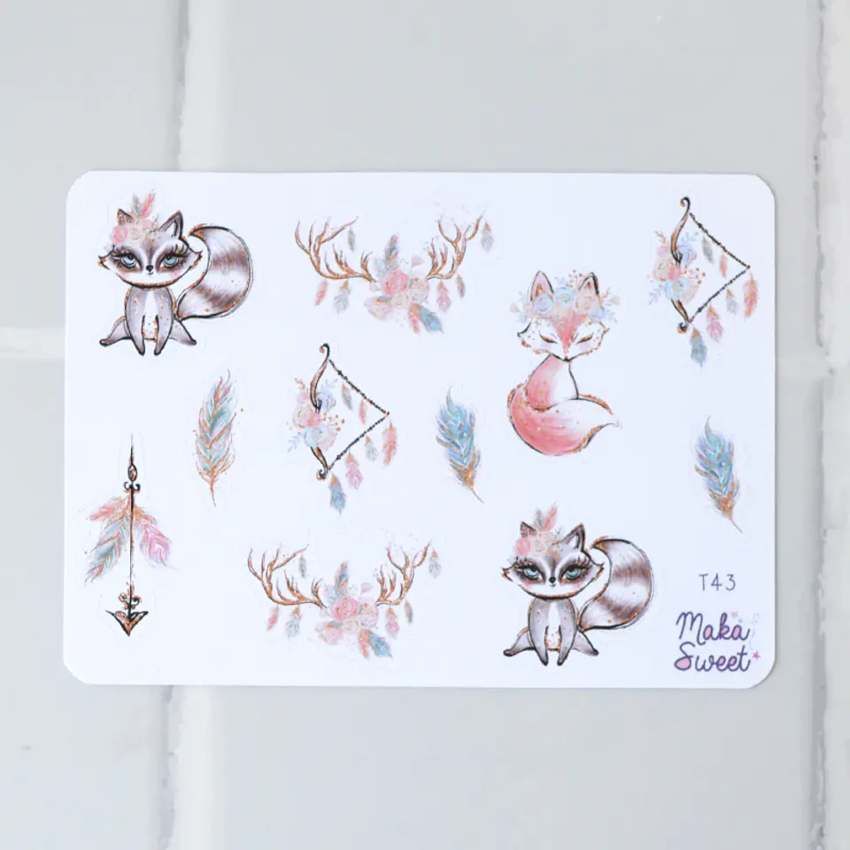 T 43 Animales Boho 1