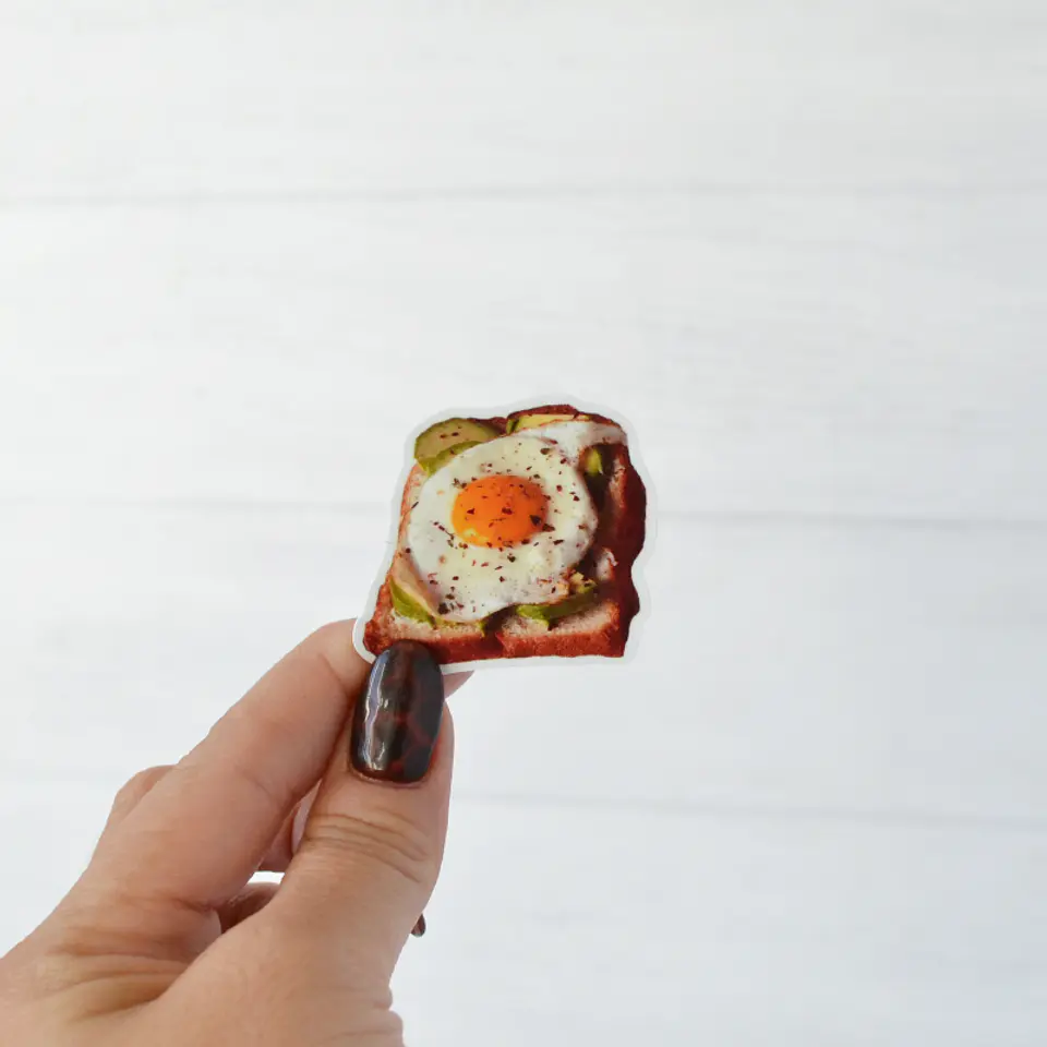 Pan huevo y palta 1