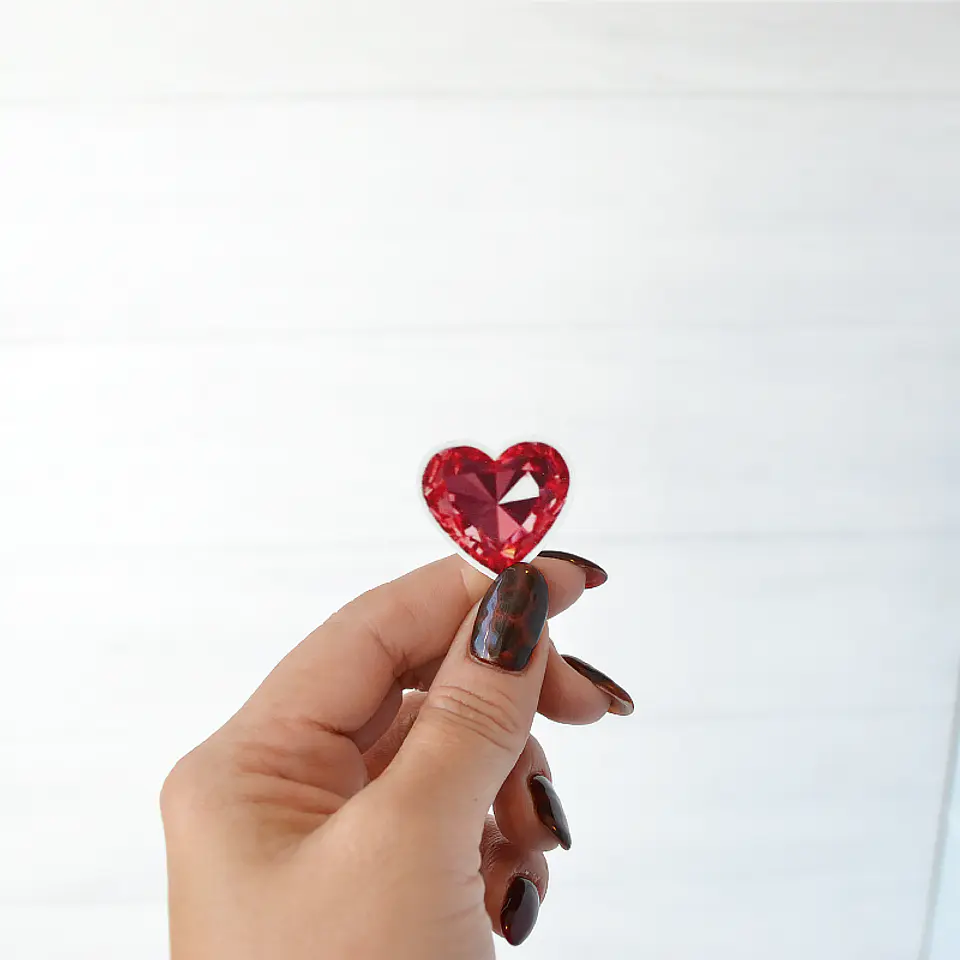 Gema corazón 1