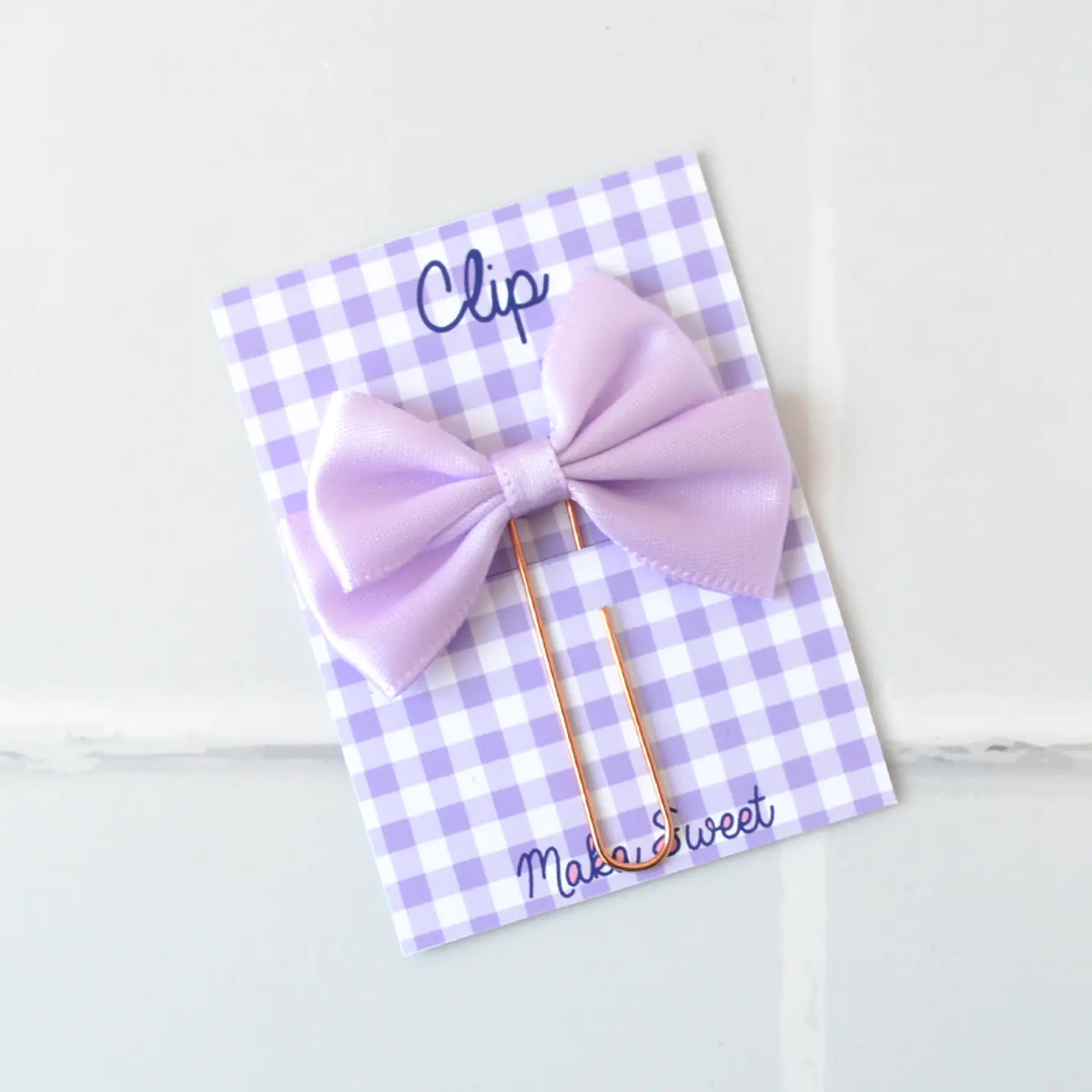 Clip Bow Lila 1