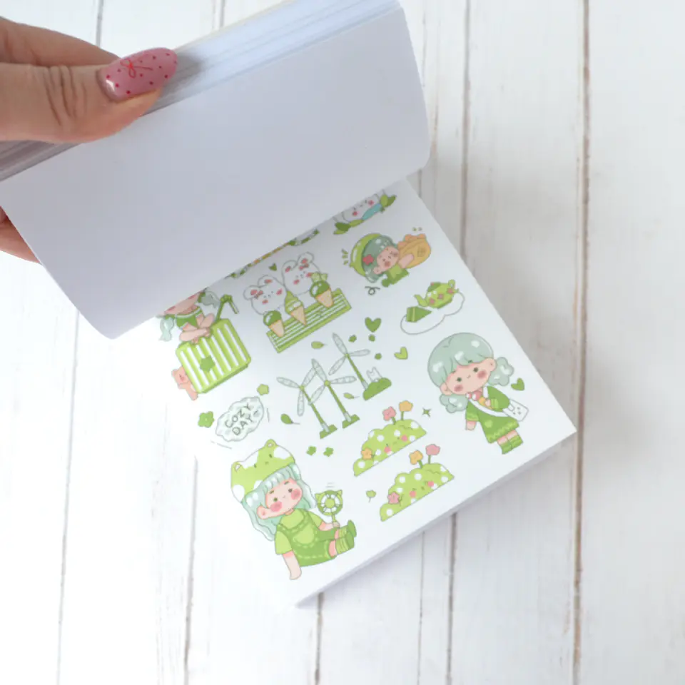 Journal Sticker book recortable 2