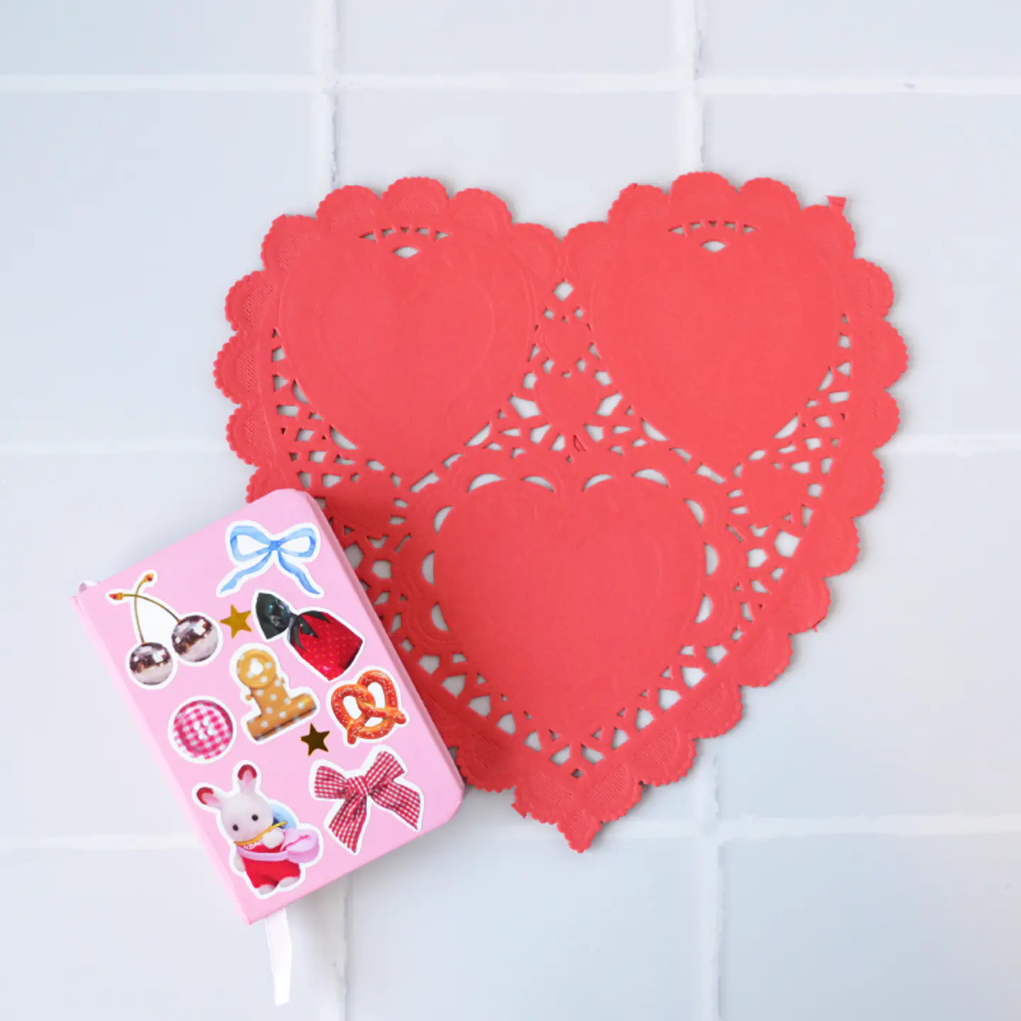 Blonda Corazón Rojo 2