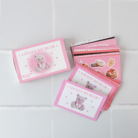 Set Stickers Lovely Pink