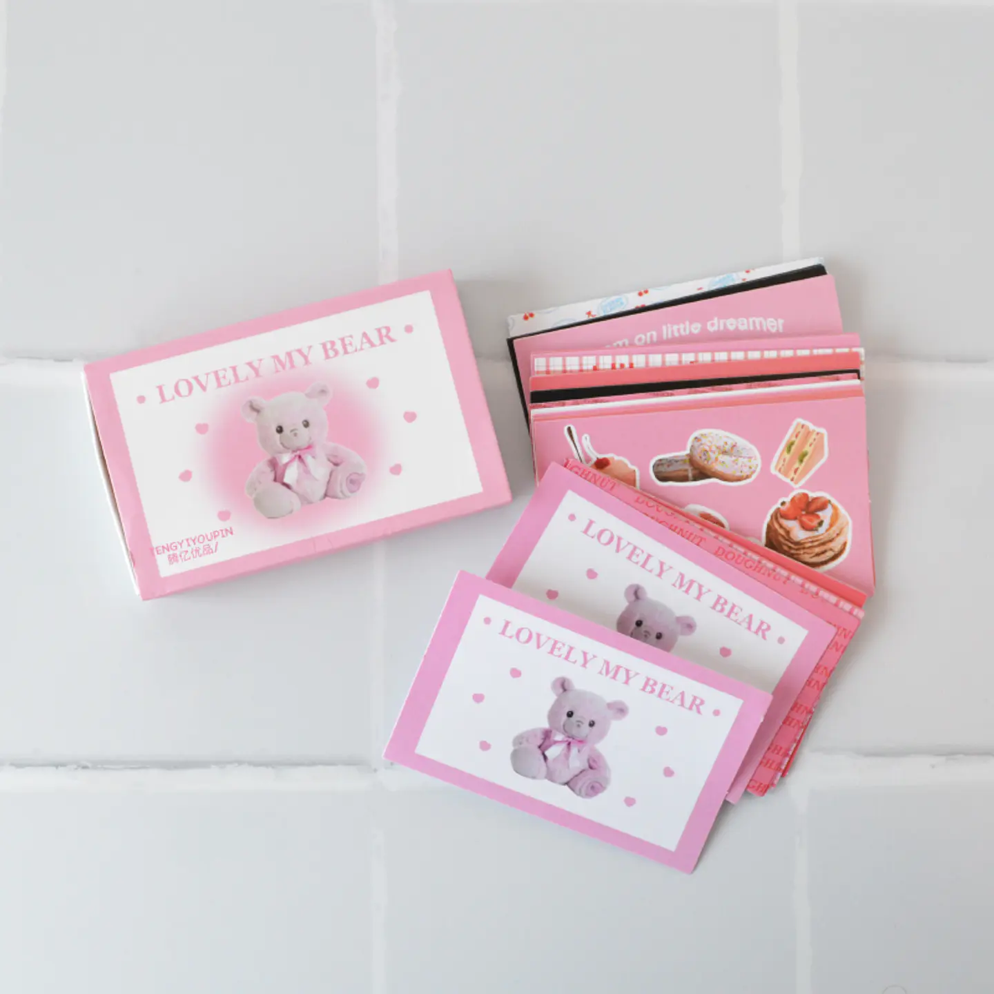 Set Stickers Lovely Pink 1