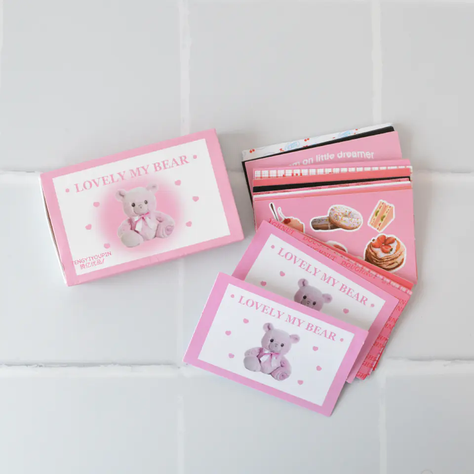 Set Stickers Lovely Pink 1