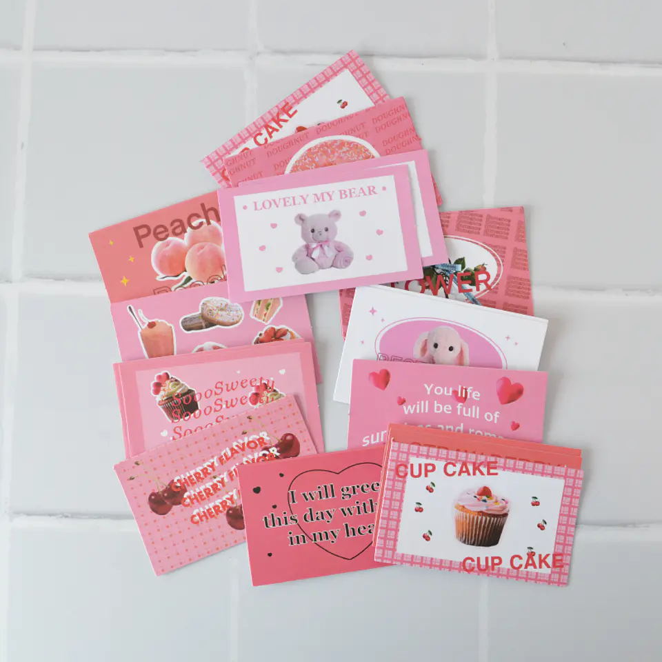 Set Stickers Lovely Pink 3