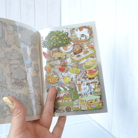 Stickers Colorful Fruits