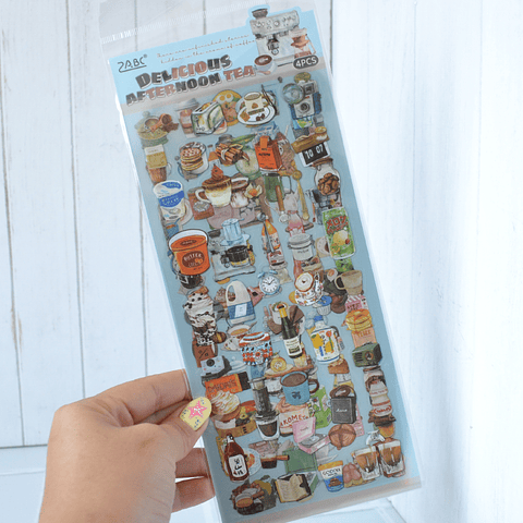Stickers Delicius afternon tea
