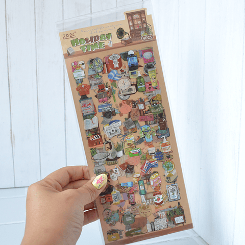 Stickers Holiday Time