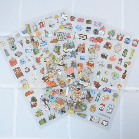 Stickers Holiday Time