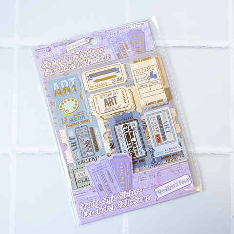 Stickers Ticket Arte