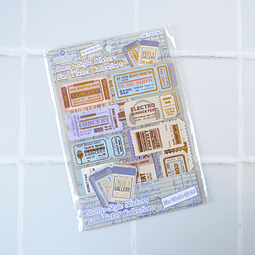 Stickers Ticket Conciertos