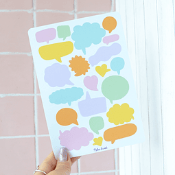 C 61 Burbujas Multicolor