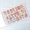Libro para pegar Stickers Rosado