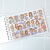 Libro para pegar Stickers Lila