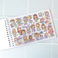 Libro para pegar Stickers Lila - Miniatura 2