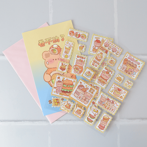 Set Cartita hamburguer