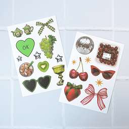 Set Stickers Brunch