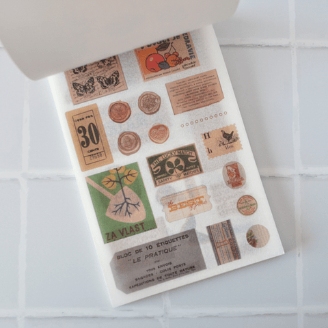 Sticker book Vintage
