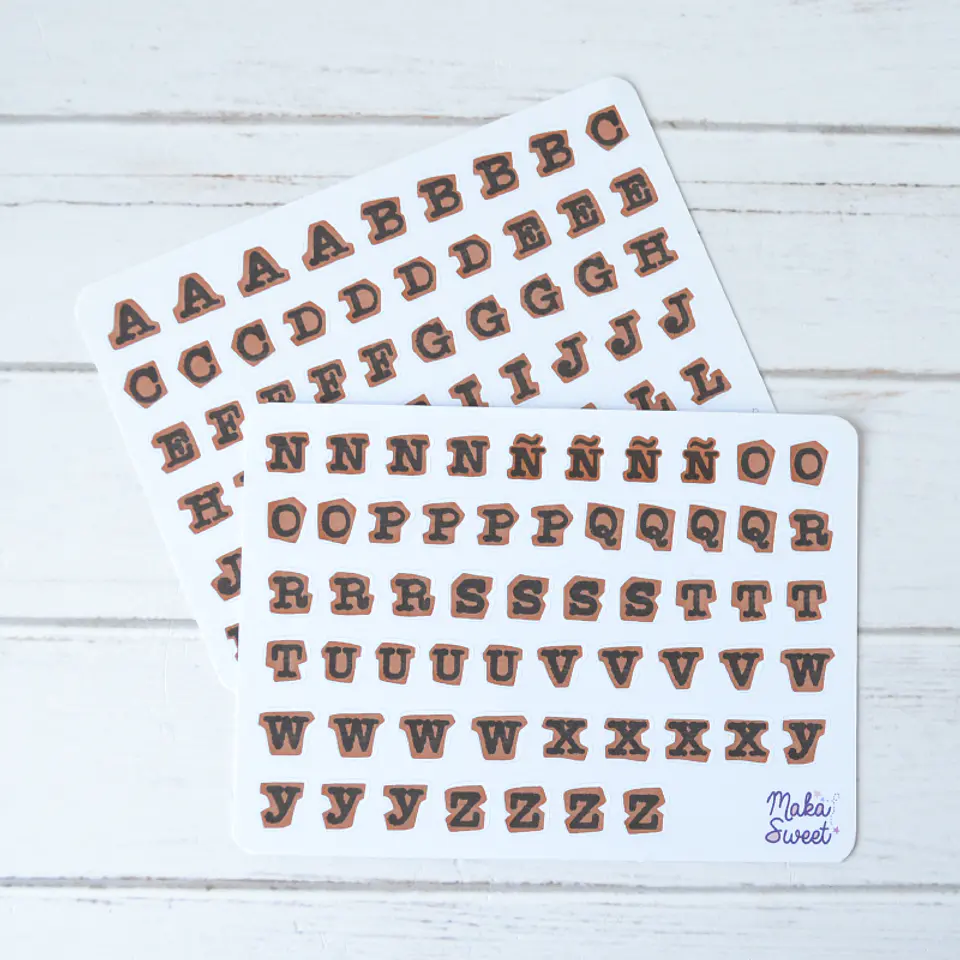 Letras Vintage 1