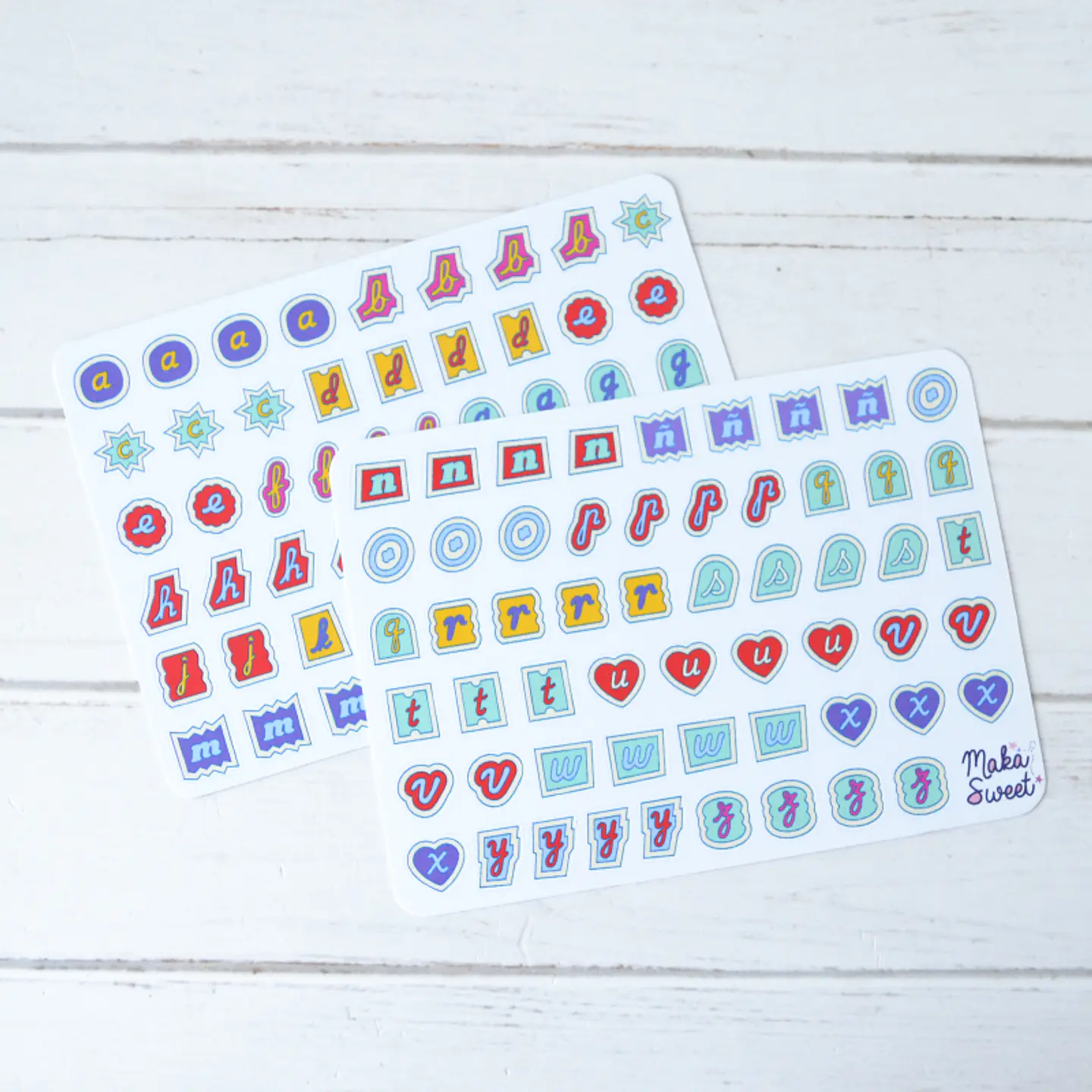 Letras Colores 1