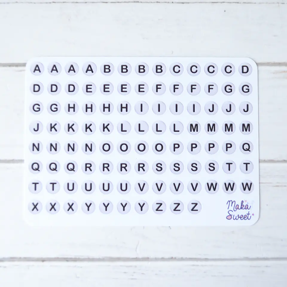 Letras Beads mini 1