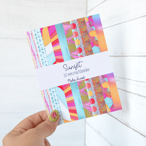 PREVENTA - Papelitos Sunset