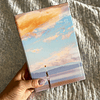 Libreta paisaje tonos pasteles