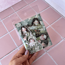 Stickers Niñas Candied Green 