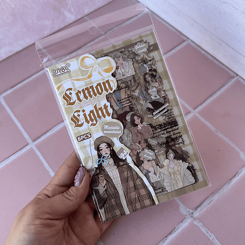 Stickers Niñas Lemon Light 